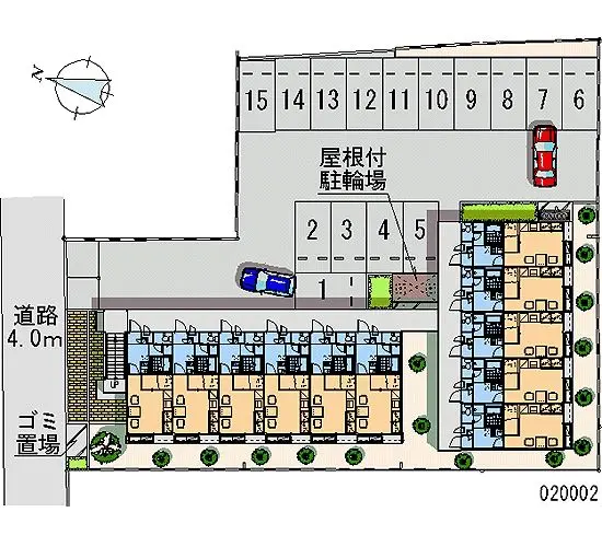 いわき市小名浜字林ノ上 月極駐車場